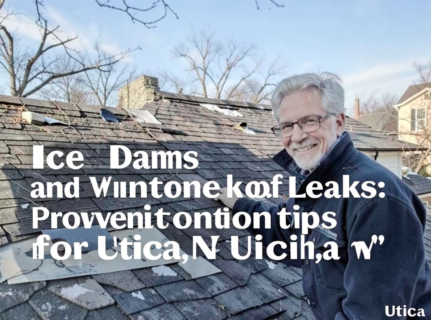 Ice Dams and Winter Roof Leaks: Prevention Tips for Utica, NY