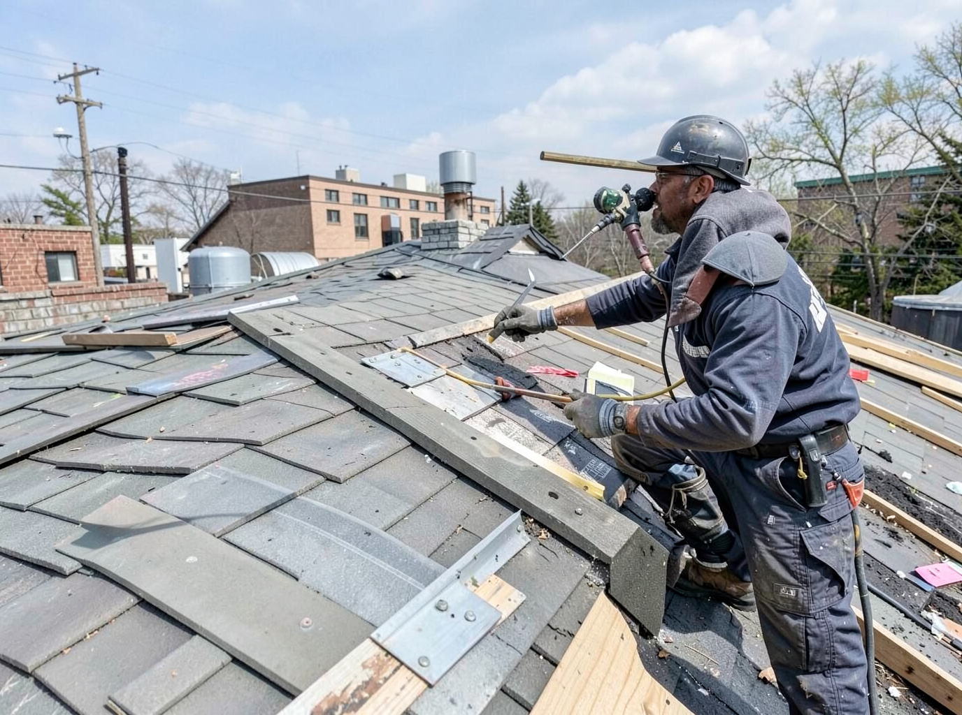 Roof Replacement in Utica